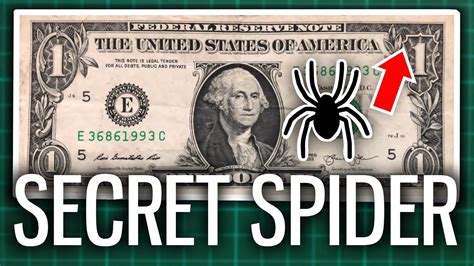 Hidden spider on 1 dollar bill. Things To Know About Hidden spider on 1 dollar bill. 